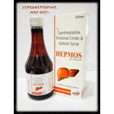 Cyproheptadine Tricholine Citrate And Sorbitol Syrup