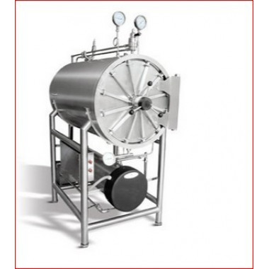 Horizontal High Pressure Cylindrical Steam Sterilizer