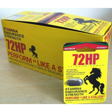 72HP MALE SEX ENHANCEMENT STAMINA CAPSULES